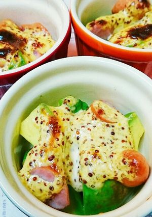 アボカドのマスタードマヨ焼き-レシピのメイン写真