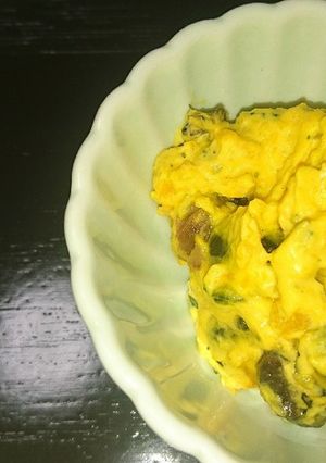 おせちリメイク＊カボチャサラダ-レシピのメイン写真