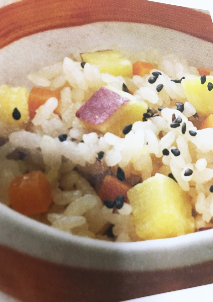 凄ウマ★さつまいものほっこり炊き込みご飯-レシピのメイン写真