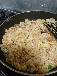 たこ焼きの余った具材でチャーハン♪-レシピのメイン写真