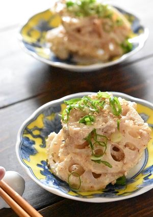 れんこんのごま味噌サラダ【作り置き】-レシピのメイン写真