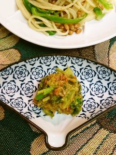 菜の花と梅ごま和え-レシピのメイン写真