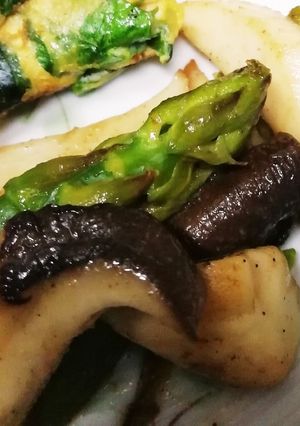 エリンギアスパラ☆味付け決まるマヨソテー-レシピのメイン写真