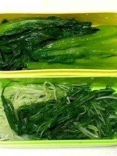 青菜の保存-レシピのメイン写真