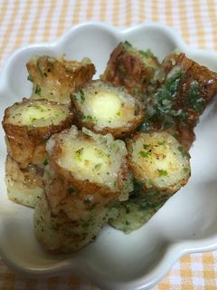 ちくわの磯辺揚げ(チーズ入り)-レシピのメイン写真