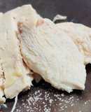 鶏むね肉を低温調理で鶏ハムに