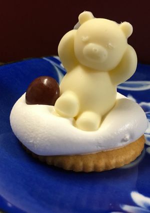 ホワイトデーにぴったりクマさんチョコ-レシピのメイン写真