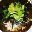 朝食♪焼おにぎりでしらすのだし茶漬け☆