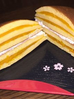かぼちゃのミルクレープどら焼き-レシピのメイン写真