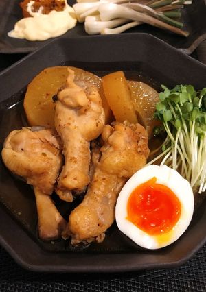 【炊飯器調理】手羽元と大根のサッパリ煮-レシピのメイン写真