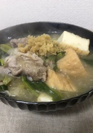 みぞれ生姜鍋-レシピのメイン写真