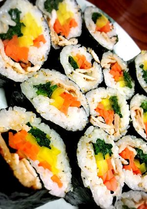簡単 韓国風 海苔巻-レシピのメイン写真