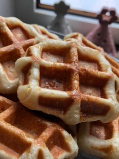 HBでもちふわっ♡本格ベルギーワッフル-レシピのメイン写真
