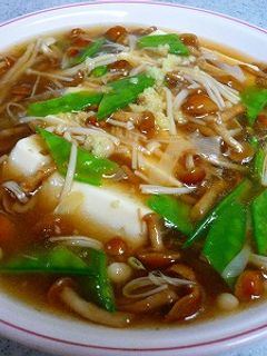 ノド越し滑らか~♪温奴のキノコあんかけ-レシピのメイン写真