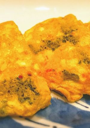 紅生姜入り☆ミニカニカマ卵焼き-レシピのメイン写真