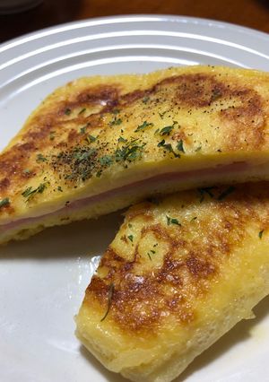 ランチパックでフレンチトースト-レシピのメイン写真
