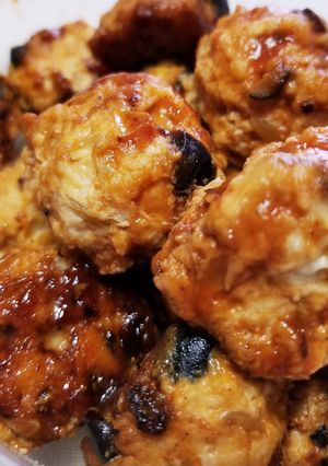 ☆黒豆入り♪鶏挽肉の肉団子☆-レシピのメイン写真