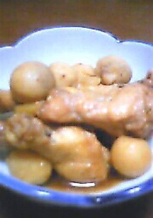 手羽元と里芋のこってり煮（にんにく風味）-レシピのメイン写真