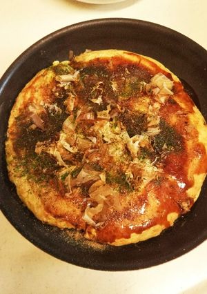 じゃがいもひと玉で簡単お好み焼き-レシピのメイン写真