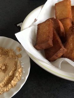 食パンで揚げパン-レシピのメイン写真
