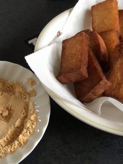 食パンで揚げパン-レシピのメイン写真