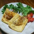 バーベキューチキンの油揚げ詰め