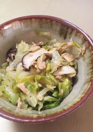 簡単かつ超美味しい！レタスとツナの炒め物-レシピのメイン写真