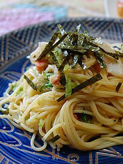 イカとたらこの春野菜パスタ-レシピのメイン写真