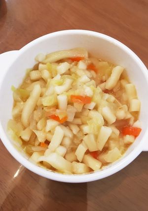 離乳食後期〜☆野菜煮込みうどん-レシピのメイン写真