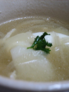~。:*落とし卵のにんにくスープ*:。~-レシピのメイン写真