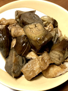 なすとお揚げの含め煮-レシピのメイン写真