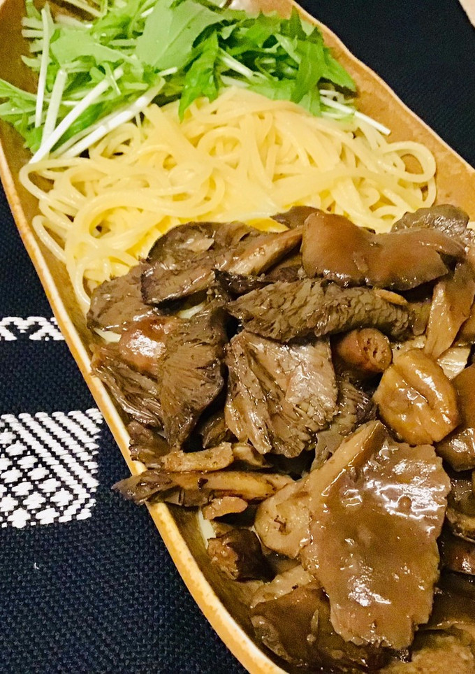 山で採れた きのこ炒め…和パスタ-レシピのメイン写真