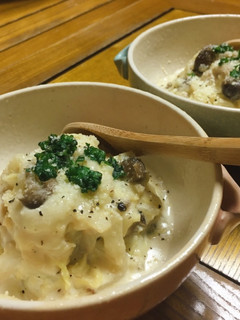 白菜としめじのクリーム煮-レシピのメイン写真