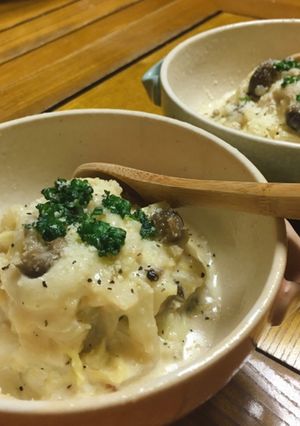 白菜としめじのクリーム煮-レシピのメイン写真