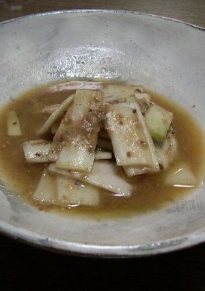 うど1本からおかず3品を作る!-レシピのメイン写真