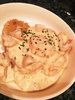 カレーピラフと海老クリームソース-レシピのメイン写真