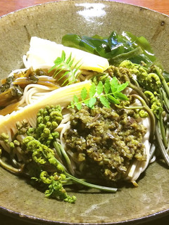 わらびの冷たい蕎麦-レシピのメイン写真
