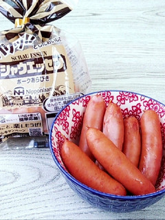 シャウエッセンをレンジで!!簡単調理-レシピのメイン写真