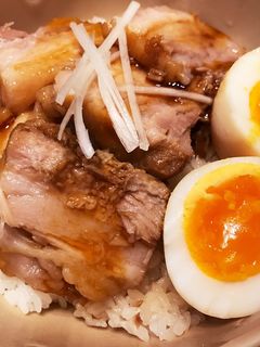 トロトロ豚角煮丼-レシピのメイン写真