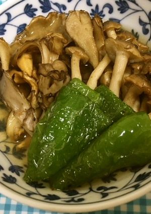 キノコのナンプラー揚げ浸し-レシピのメイン写真