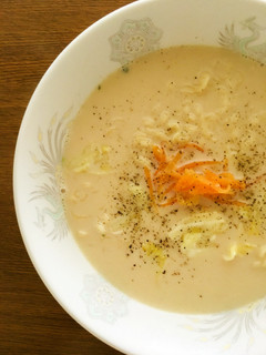 ちゃんぽん風なんちゃって即席ラーメン-レシピのメイン写真