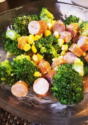 レンジで簡単♪ブロッコリーのサラダ♪-レシピのメイン写真