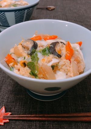 京都名物♡衣笠丼-レシピのメイン写真