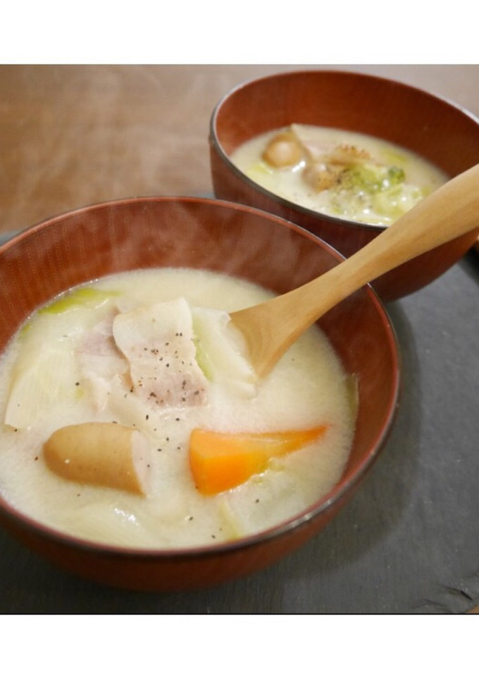 栄養満点！豆乳の和風ポトフ-レシピのメイン写真