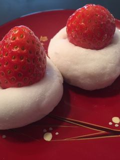 ♡おいし〜♡苺大福♡-レシピのメイン写真