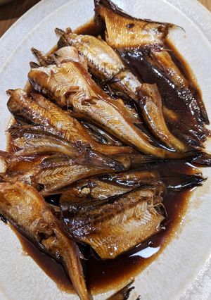 ハタハタの煮付け-レシピのメイン写真