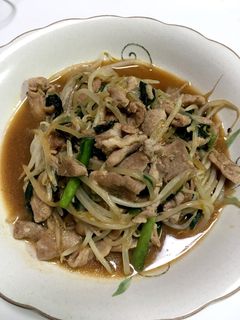 豚ニラもやしのスタミナ炒め-レシピのメイン写真