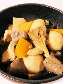 ジュワッと凍み豆腐の含め煮-レシピのメイン写真