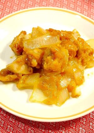 簡単！やせるお味噌汁の甘酢炒め-レシピのメイン写真
