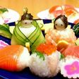 ひな祭りに♪簡単!お雛様の手まり寿司
